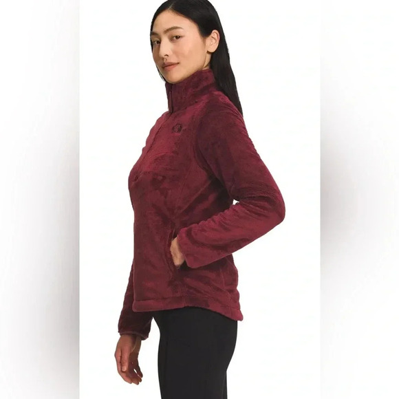 THE NORTH FACE Women's Osito ¼ Zip Pullover, Cordovan Sz XS #005 - Picture 2 of 7